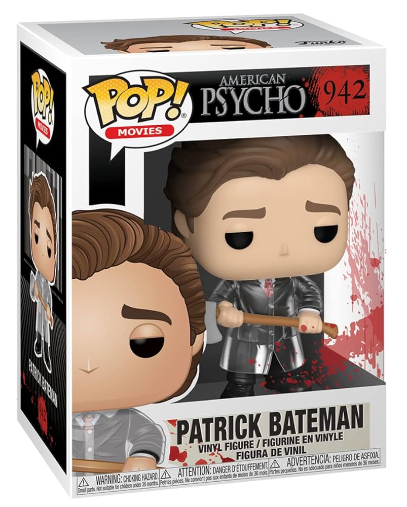 FunkoPop! アメリカン・サイコ　ホラー　ファンコ Amazon.com: POP American Psycho - Patrick Bateman Funko