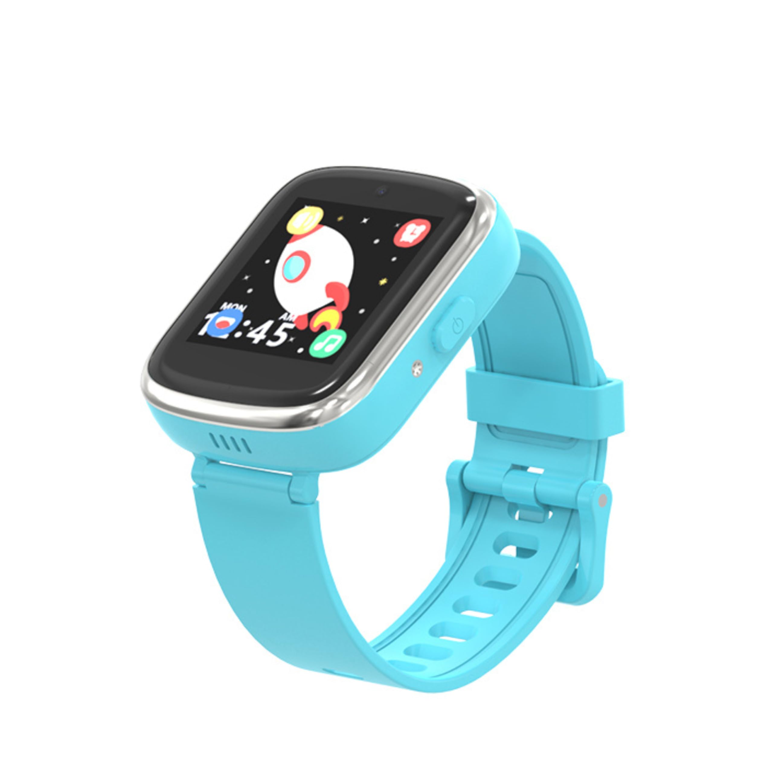 ODS | Radiocom Smartwatch Blu, waterproof per bambini con doppia fotocamera, con torcia, Memoria Interna 512 MB, Resistente all'Acqua IP66, Ricarica Magnetica