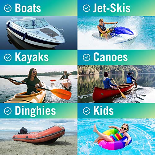 Image of Boat Paddle Telescoping Plastic Collapsible Oar, Kayak, Jet Ski, Rafting
