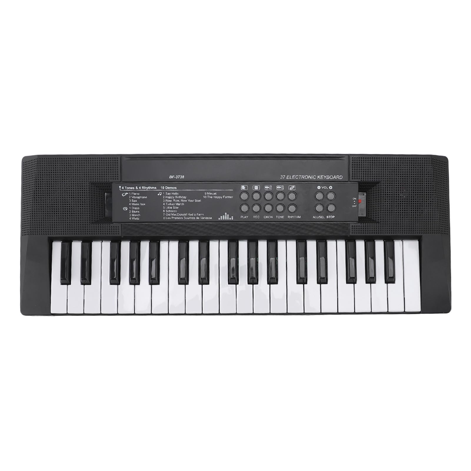 Piano Électronique Enfants 37 Touches – Clavier Portable, Effets Instruments, Enregistrement, Cadeau Débutants 3 Ans+