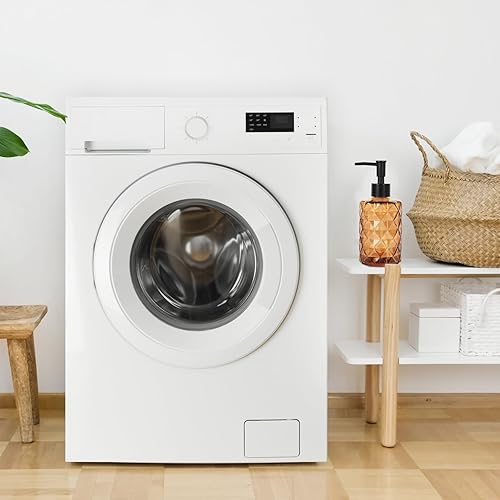 Miniatura 8 de Dispensador de jabón de vidrio ámbar, paquete de 2 dispensadores de jabón de manos para baño, dispensador de jabón líquido transparente de 12 onzas