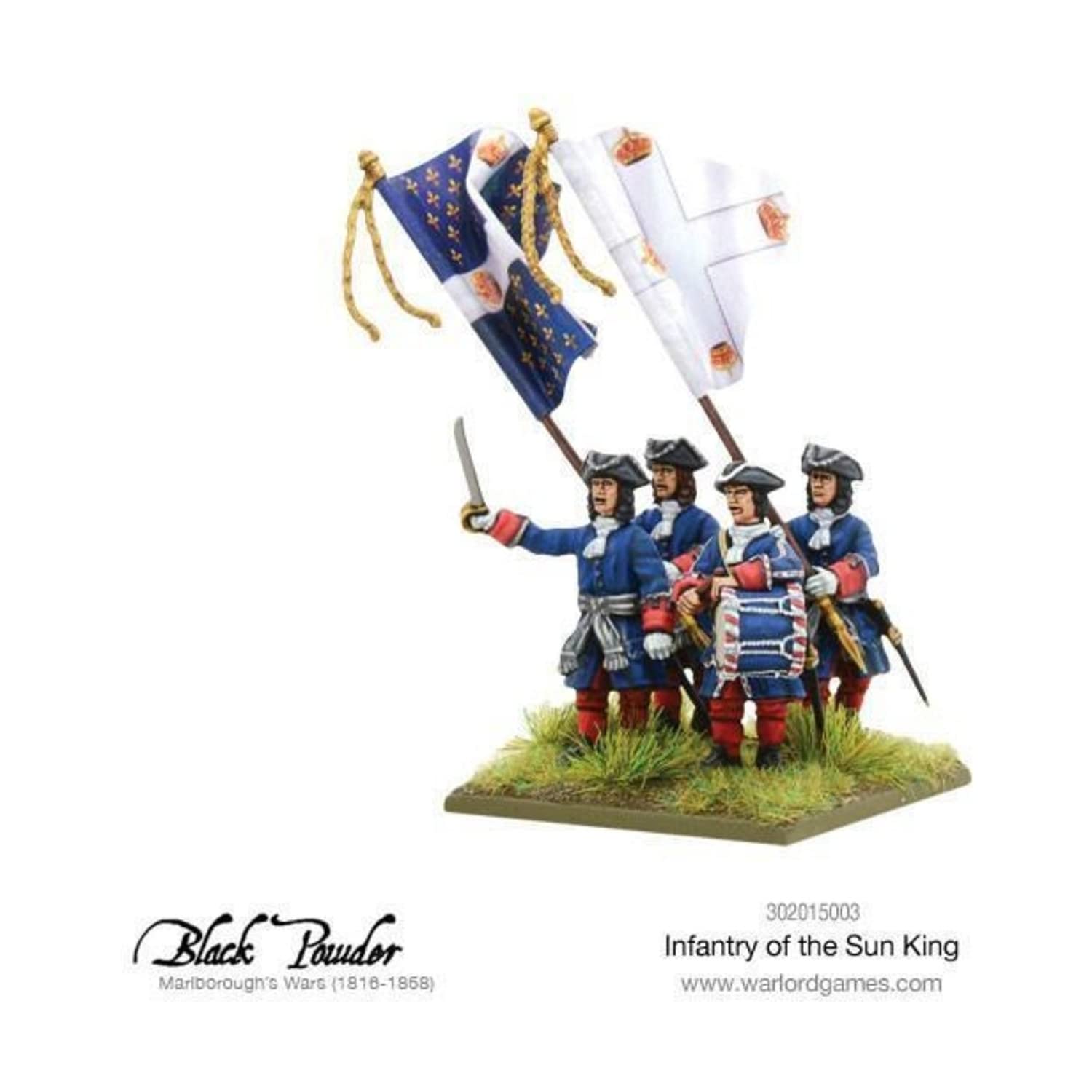Black Powder Marlborough's Wars: Cavalry of The Sun King Box - Plastic