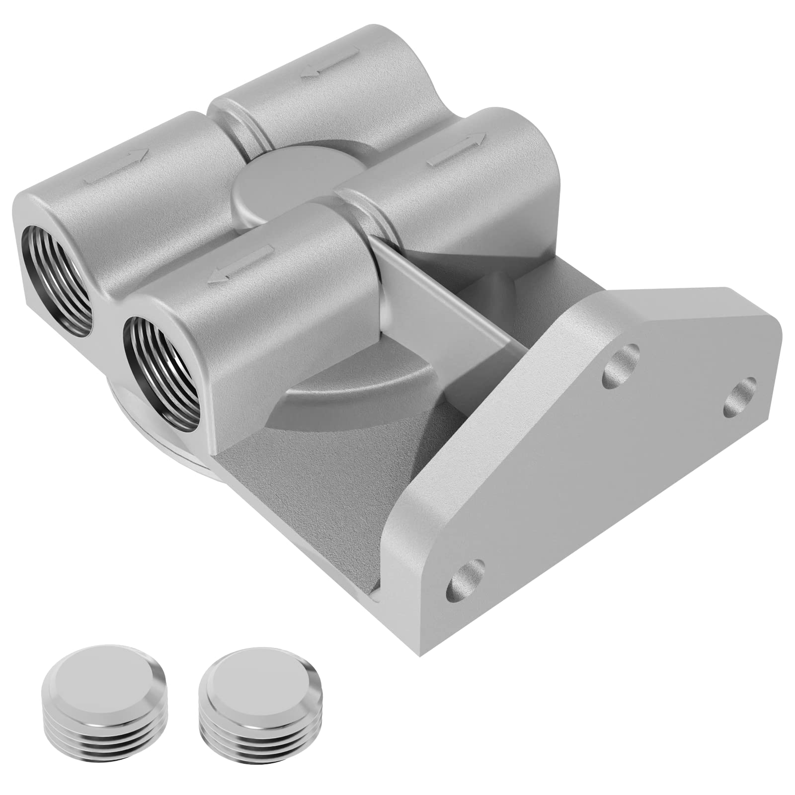 Diesel Fuel Filter Remote Mount Base 1/2 NPT for CAT 1R-0749 or 1R