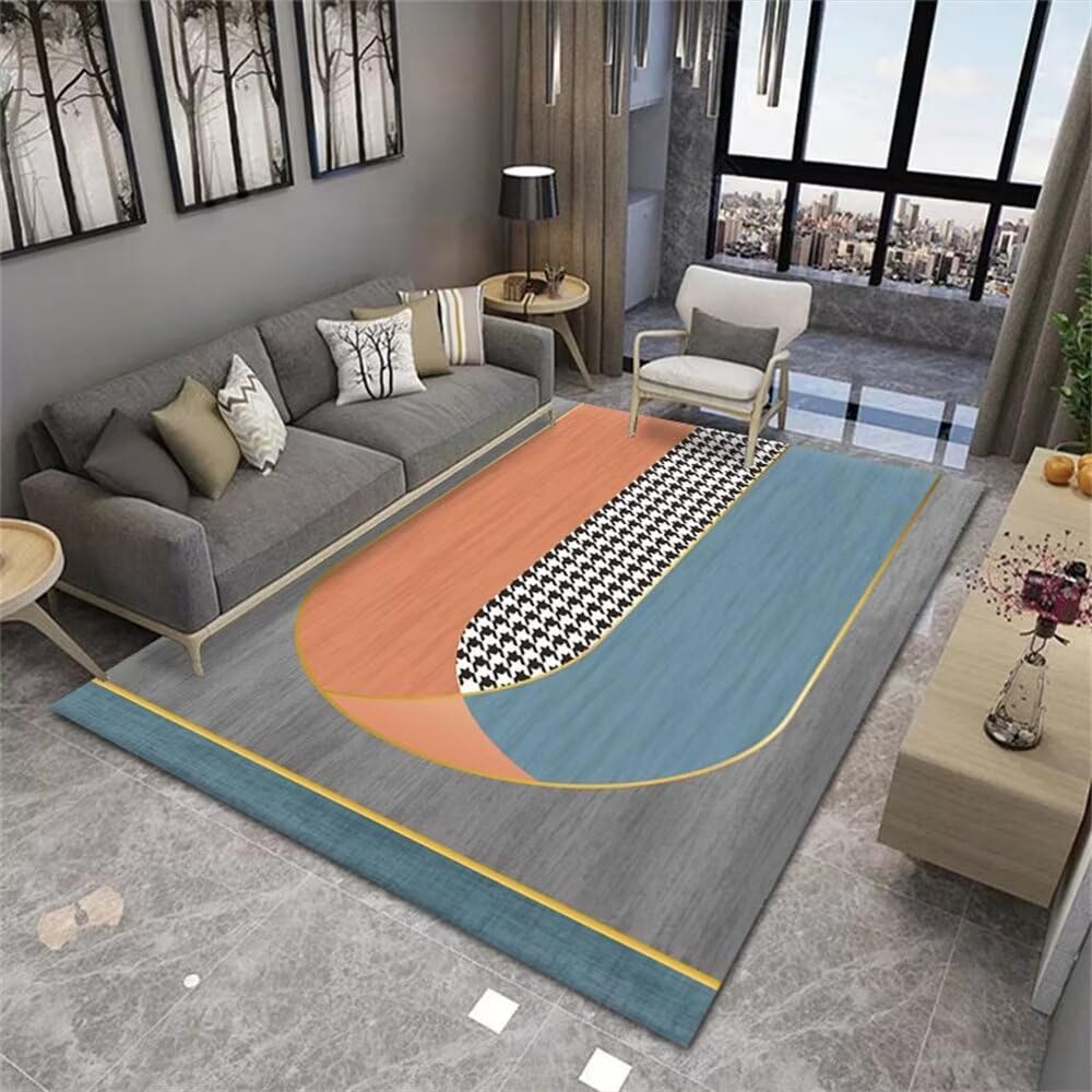 Tapis fille bleu princesse pour créer un coin manga douillet de 70x120cm