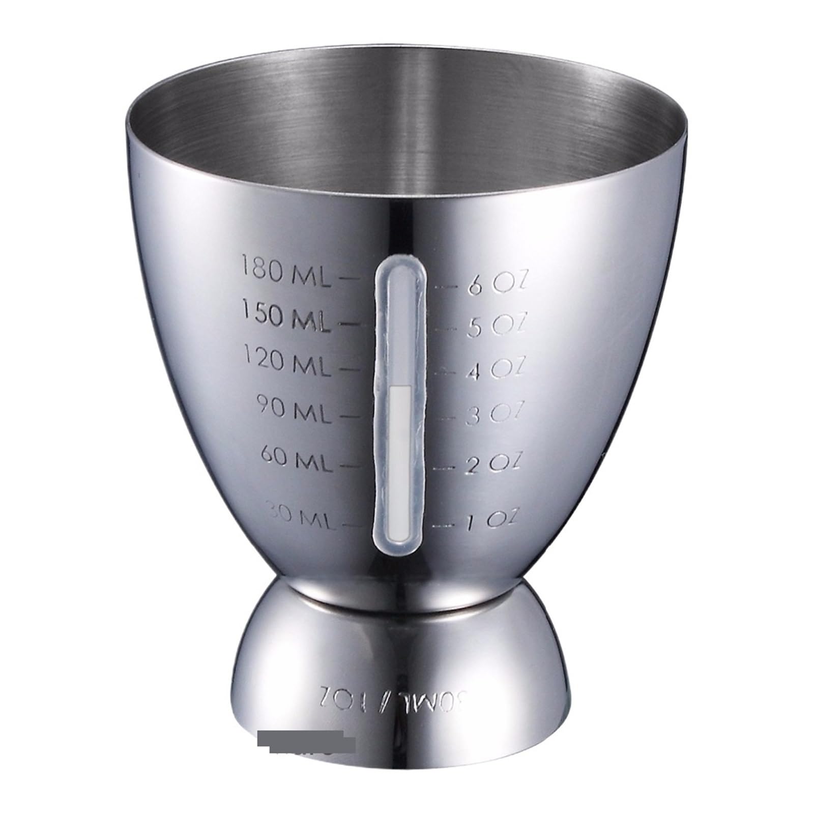 Doseur à Cocktail Double de 2,5 à 17 cl, en Acier Inoxydable Doseur à Cocktail