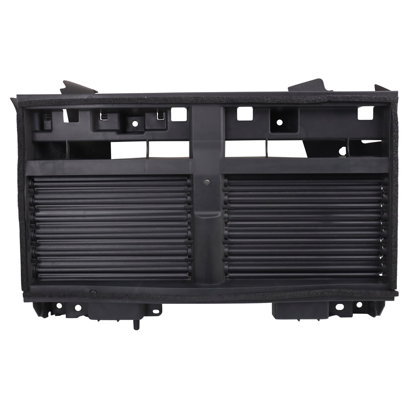 TRQ Active Grille Shutter Black Compatible with 2019-2024 Ram 1500 CH1206114