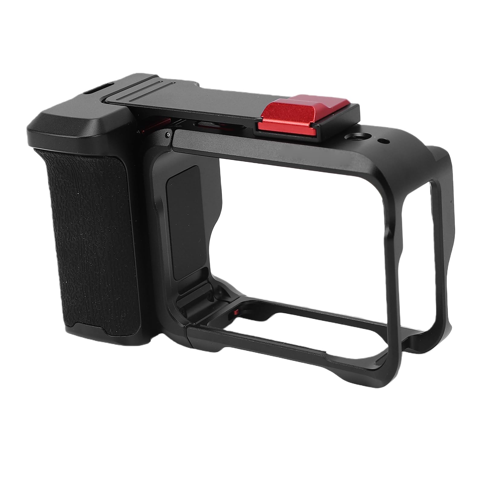 Sxhlseller Kit Street Grip, Impugnatura Ergonomica in Silicone Antiscivolo con GabbiaMetallica per Action Camera Ace Pro, Slitta Fredda Incorporata e Porte Filettate da 1/4 di Pollice