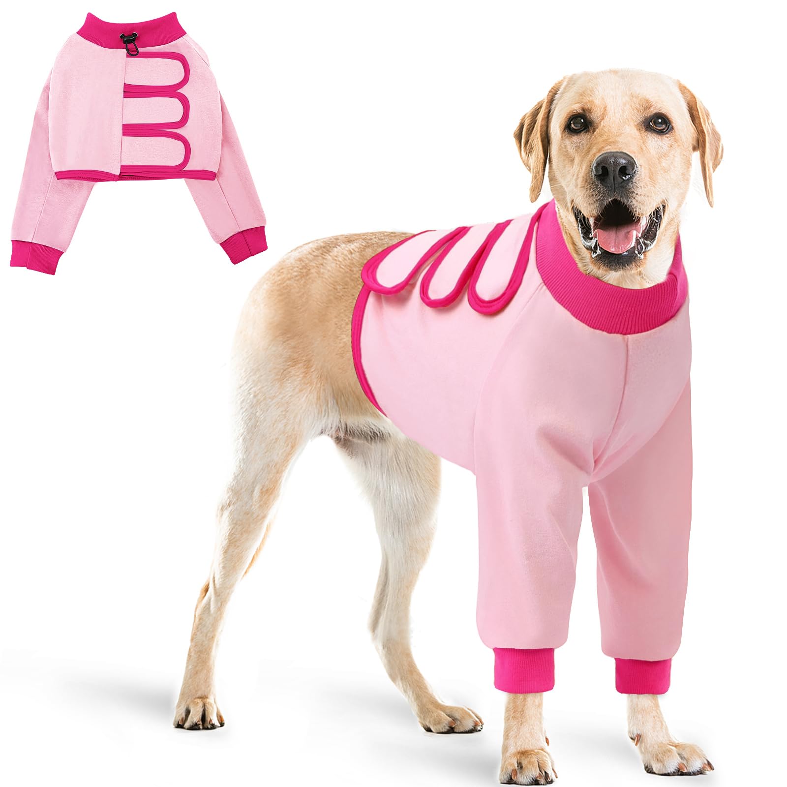 AOFITEE Schwimmweste Hund L, Verstellbar Hundeschwimmweste G