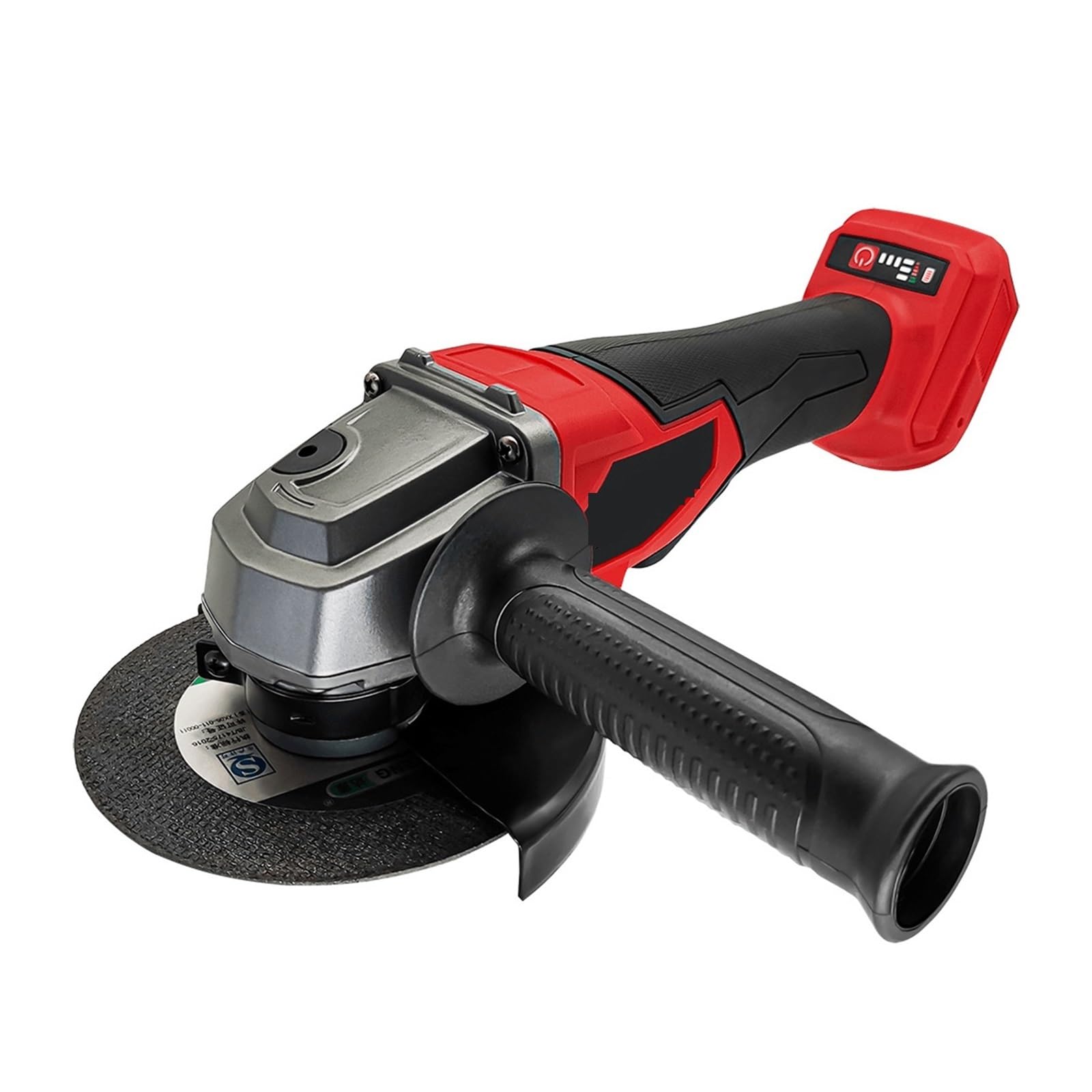 Smerigliatrice elettrica, 125MM M14 Smerigliatrice angolare elettrica senza spazzole Macchina da taglio a velocità variabile Rettifica utensile elettrico batteria 18V (senza batteria)