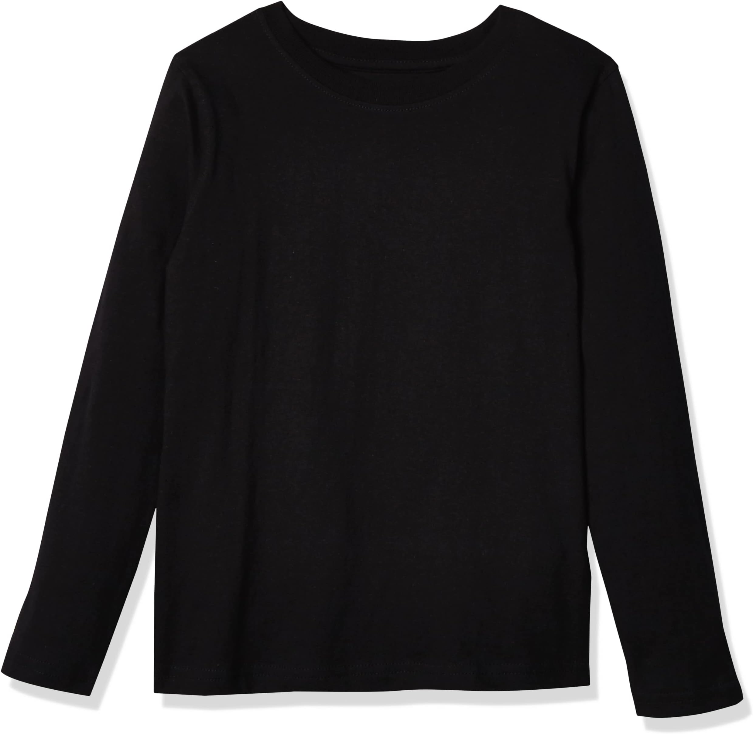 French Toast Boys' Big Basic Long Sleeve Crew Neck Tee