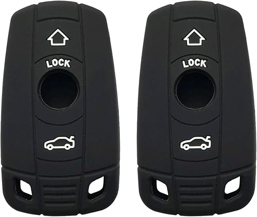 Miniatura 8 de Funda de repuesto para llavero de entrada sin llave compatible con 1 3 5 Series 325i 328i 320 X5 X6 Z4 E90
