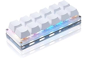 Newhui 12-Key Programmable Macro Keyboard