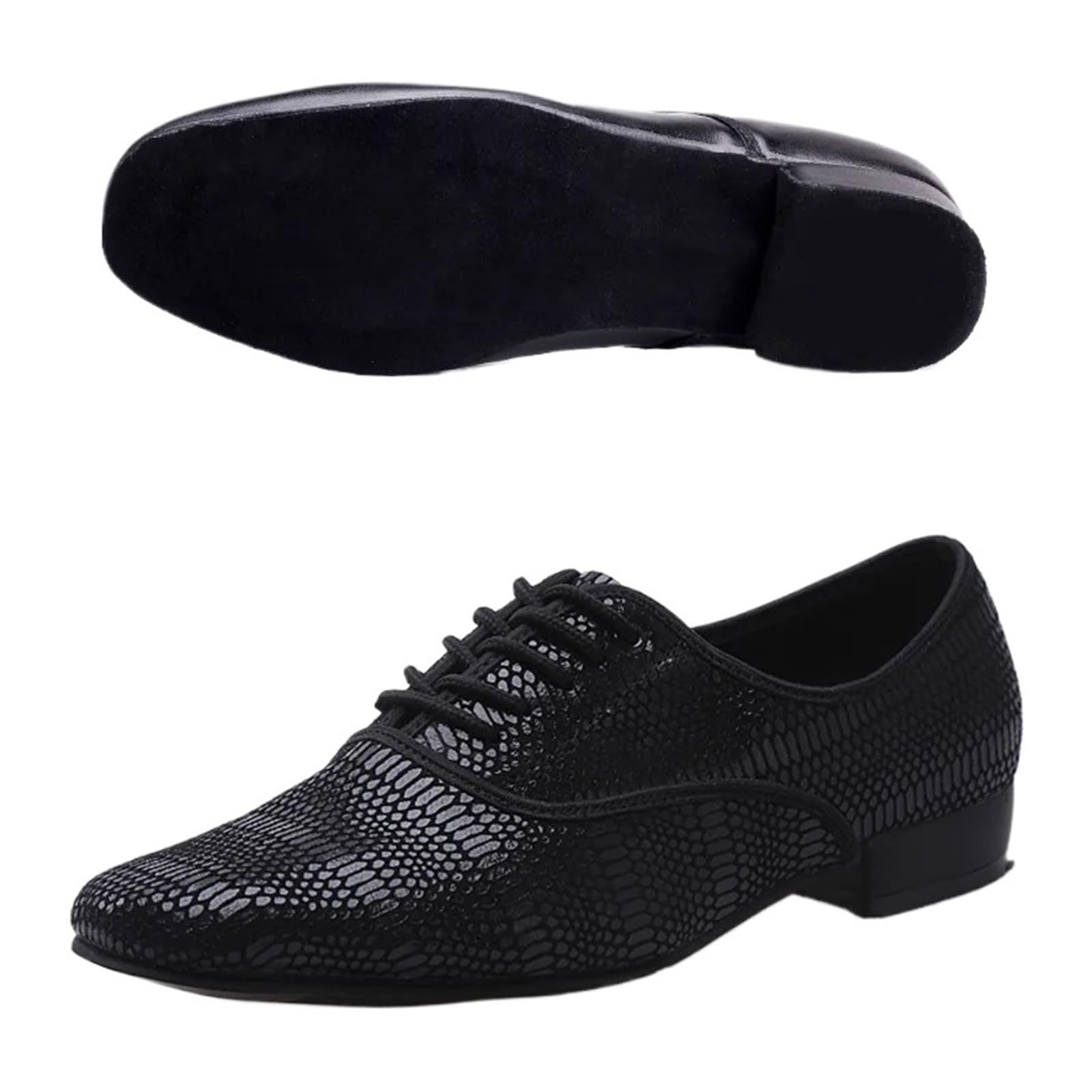 Scarpe da Ballo Uomo Scarpe da Ballo Uomo in Morbida Pelle for Bambini Latino-Americani Latino Ragazzi Insegnante for Adulti Jazz Moderne