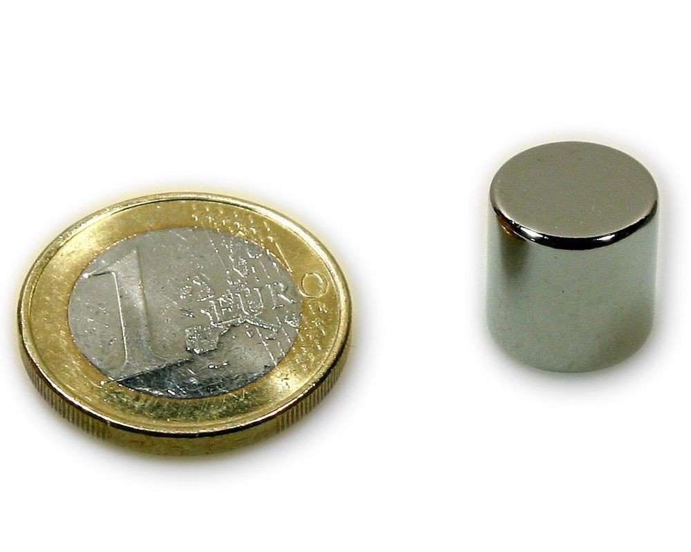 Neodym-Magnete, Höhe 3mm | Rundmagnete mit Maxi Power