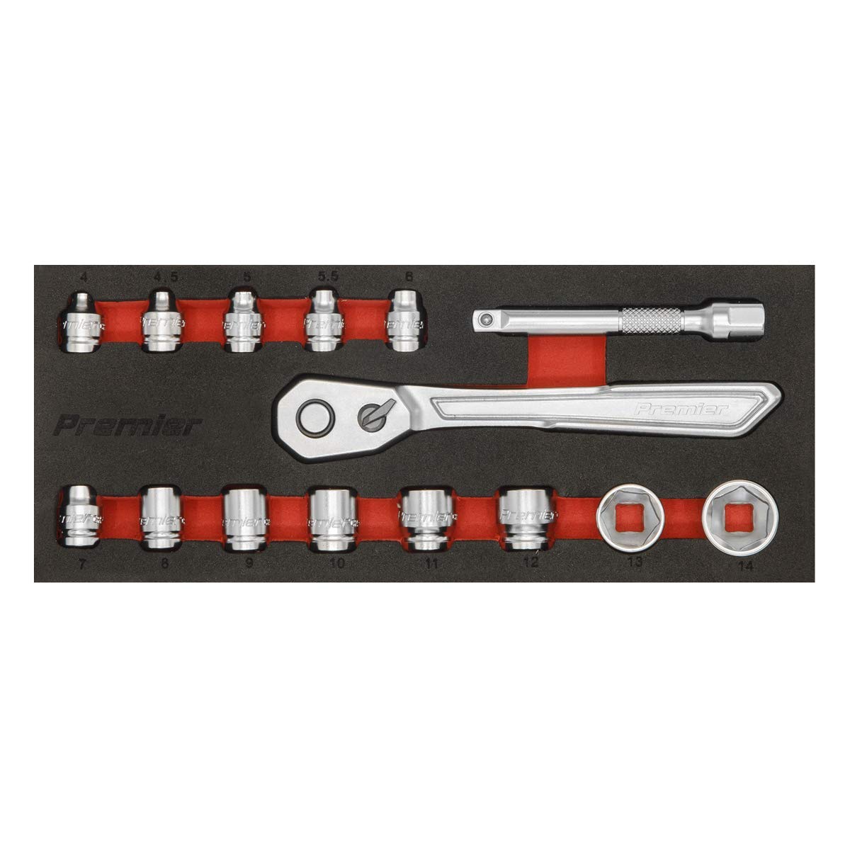 Amazon.com: Sealey AK5783 15pc 1/4