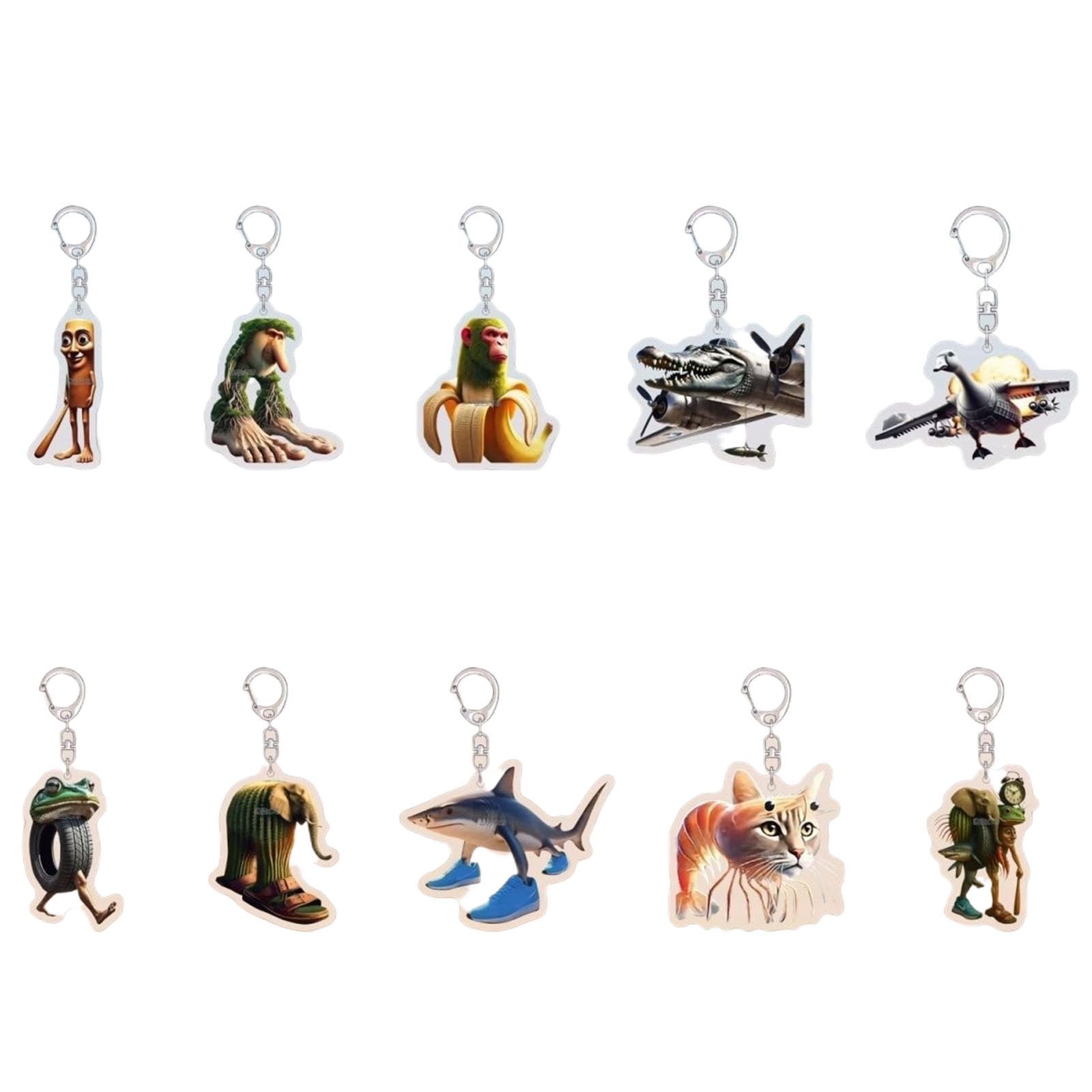 Amazon.co.jp: [メナズノロ] トゥントゥントゥンサフール キーホルダー