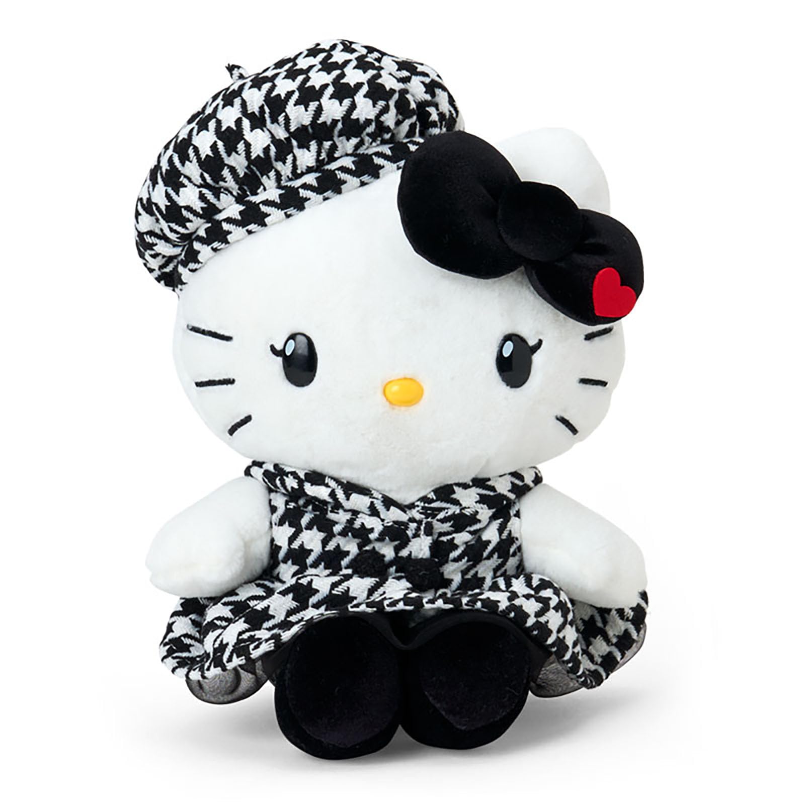 Hello Kitty Monochrome Girly Twin Coordinate Plush 10.2in Sanrio 2025