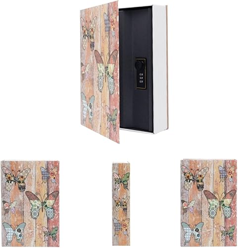 Miniatura 2 de Caja de almacenamiento segura con libro de diversión (tamaño 9.5 x 6.2 x 2.2 pulgadas) con cerradura de combinación de seguridad, caja fuerte oculta