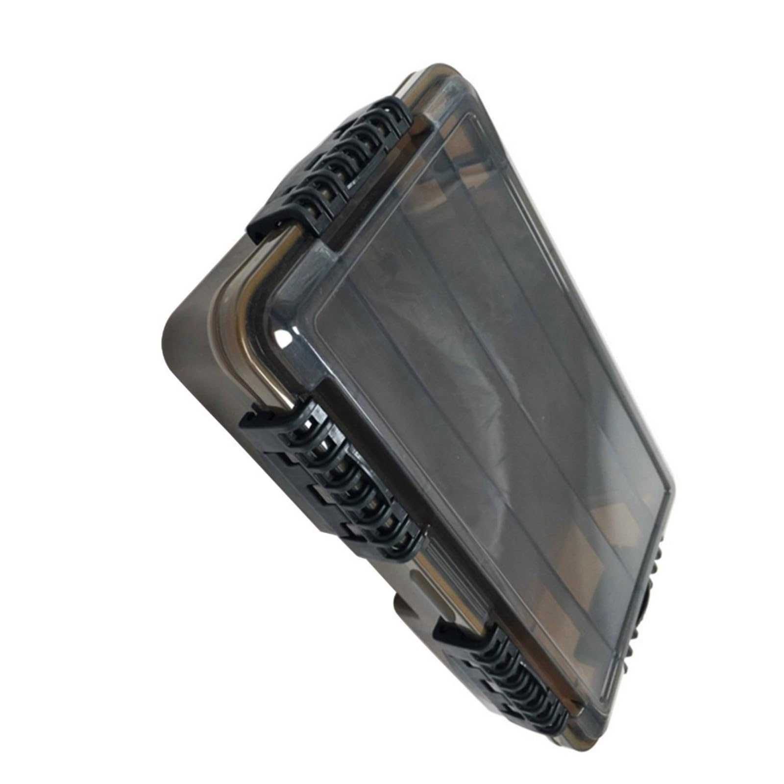 Portable Storage Tray Multifunction Fishing Tackle Box Waterproof Baits Storage Box Multi Compartment Lure Clear Tray Multiple Compartment