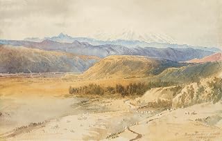 Ruapehu from above Wanganui (1868) Poster Print by Nicholas Chevalier (18 x 24)