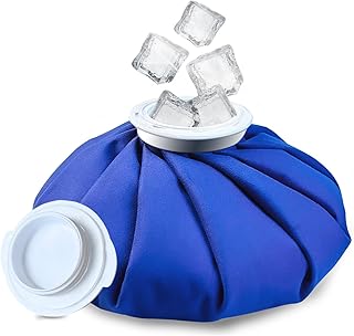 1 PCS Upgrade Ice Pack Injuries Reusable, 9in Ice Bags Hot Water for Injuries, Soothe Pain and Stay Cool, Old School Style and Traditional Ice Packs, Versatile and Easy to Carry