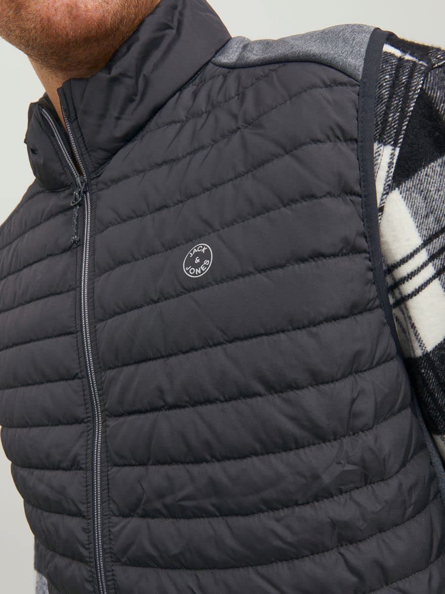 Jack & Jones PLUS JJEMULTI Bodywarmer Collar PS – Bild 8