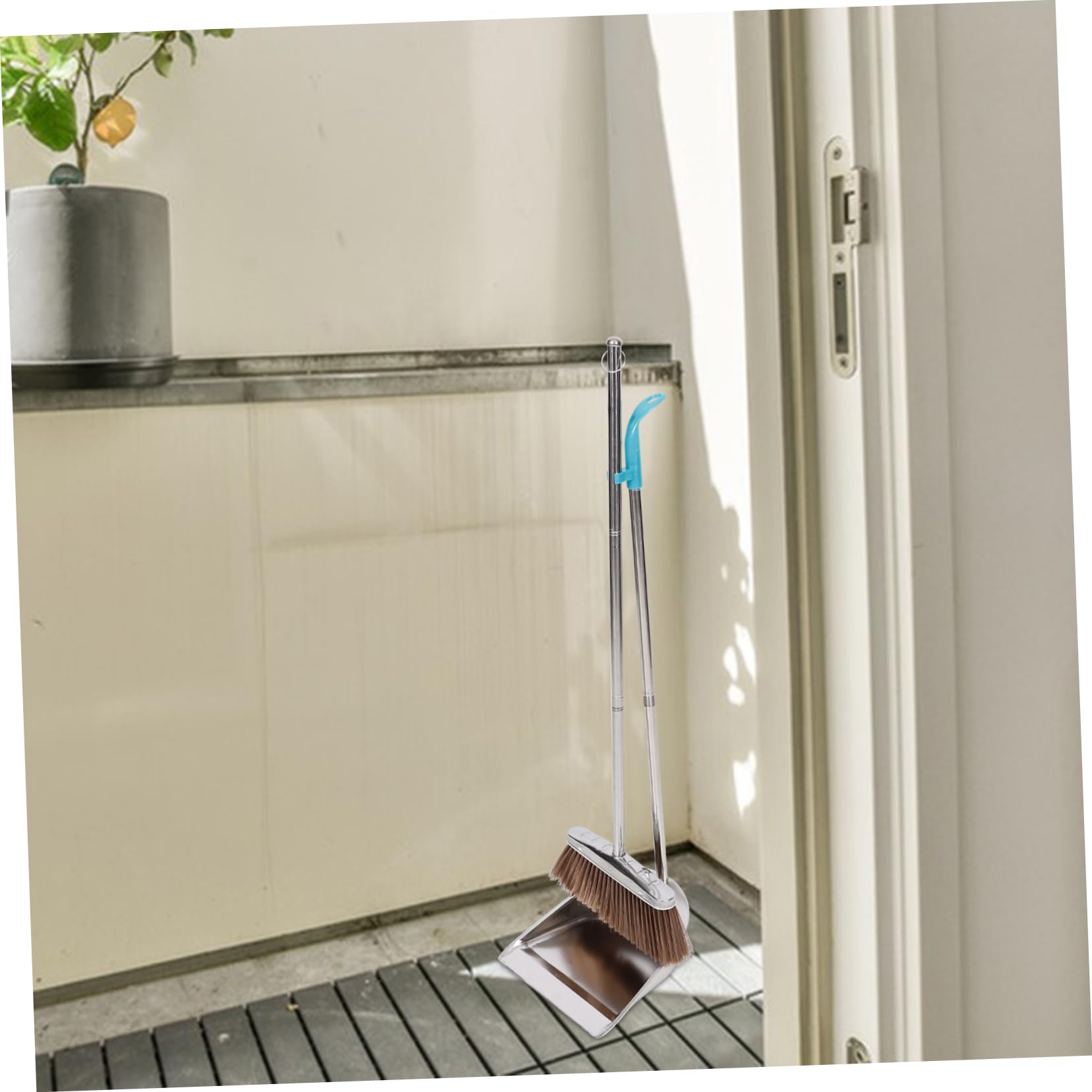 Zerodeko Escoba y Recogedor Herramientas De Limpieza Hogar Dormitorio Escoba Recogedor De Basura Limpiar Suelos