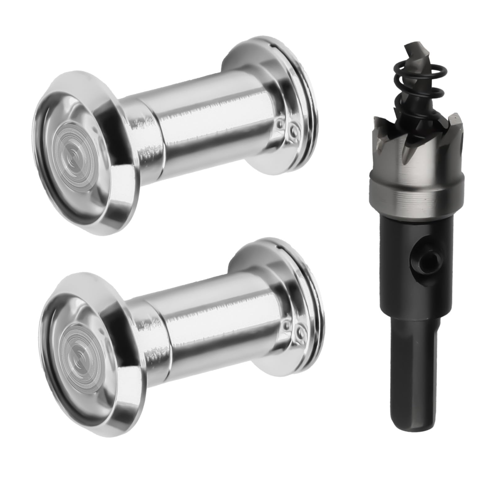 180-degree Peep Holes for Door with Drill Bit 14mm/0.55 Inch, Door