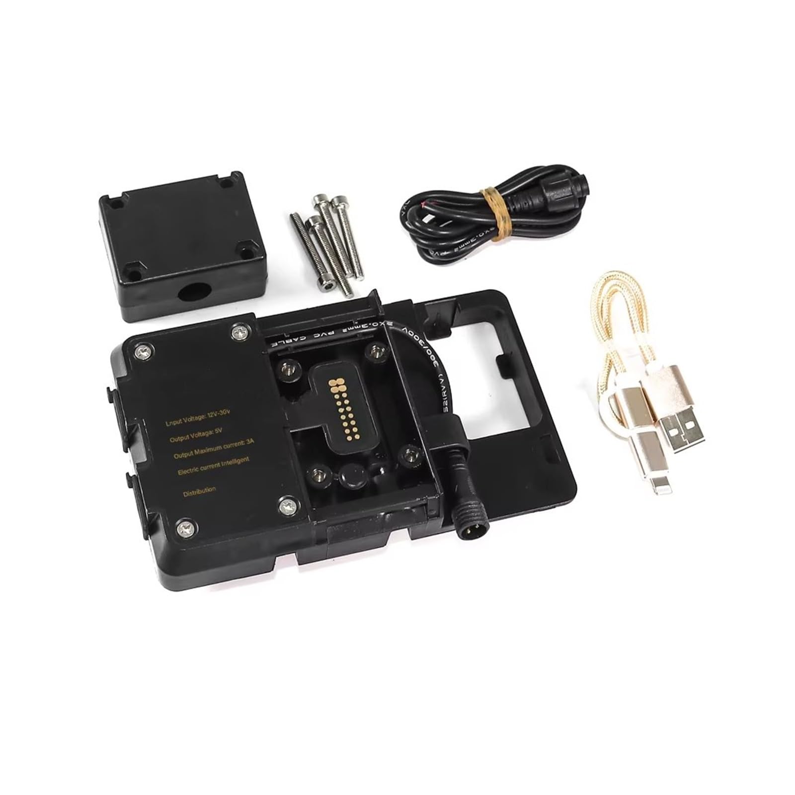 Support téléphone moto USB anti-vibration pour navigation Tiger 1200