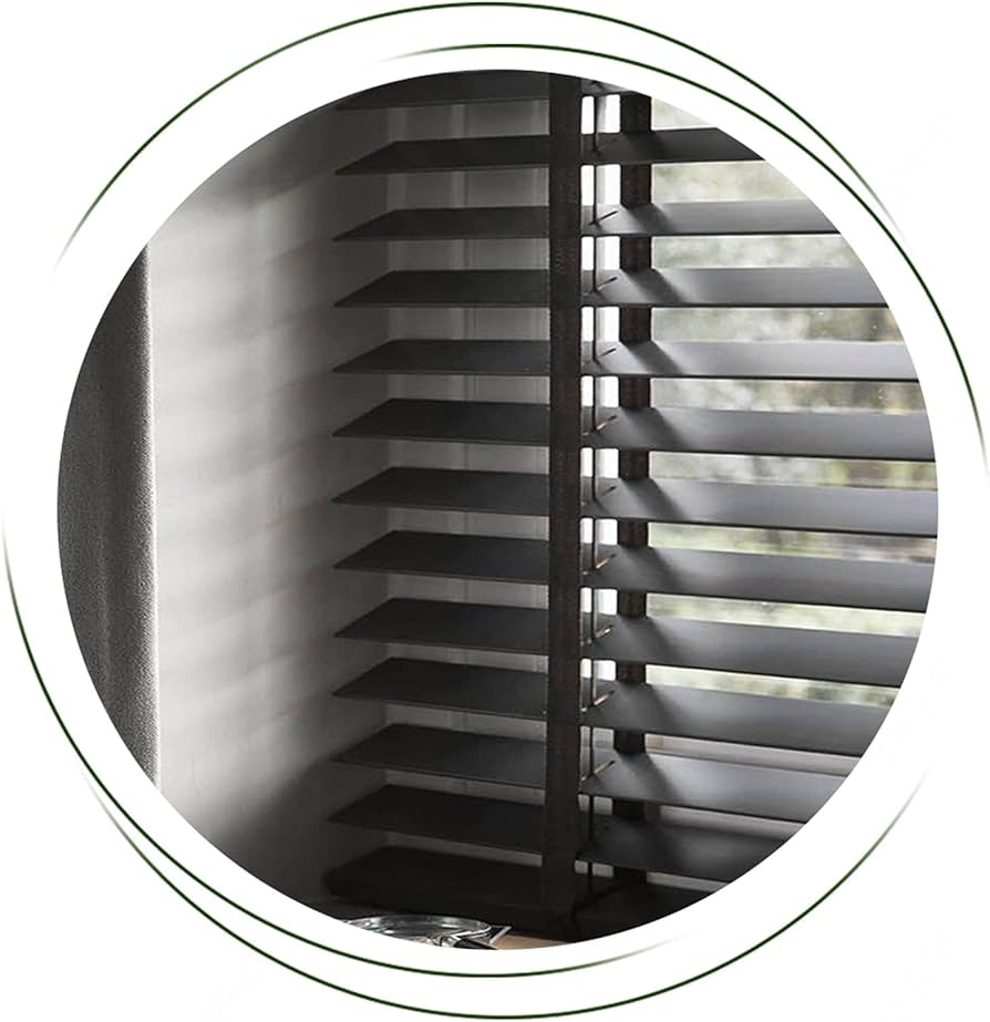 Amazon.com: Xrdbfd Black Venetian Blinds, Wooden Blinds for