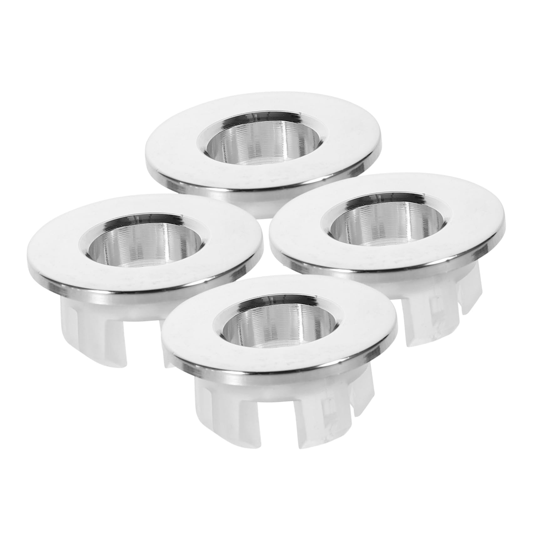 Veemoon 20pezzi Copertura Per Troppopieno Lavabo Per Bagno e Cucina Anelli Decorativi Per Scarico Lavabo Resistente e Facile Da Installare Adatto Diversi Modelli Di Lavelli