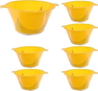 10 Stück Packung Farbsieb aus Premium Kunststoff Paint Strainer mit Feinmaschigem Filter zur Entfernung von Feststoffen Wiederverwendbarer Farbfilter für Haus und Hobbyanwendung