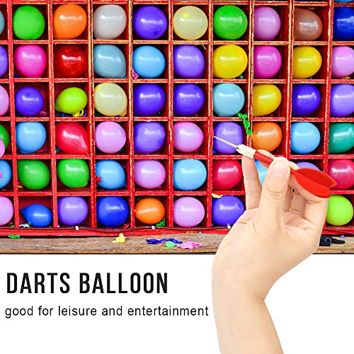 OOTSR 10pcs Dartpfeile Pfeile 500pcs Ballon Spiel Set – Bild 7