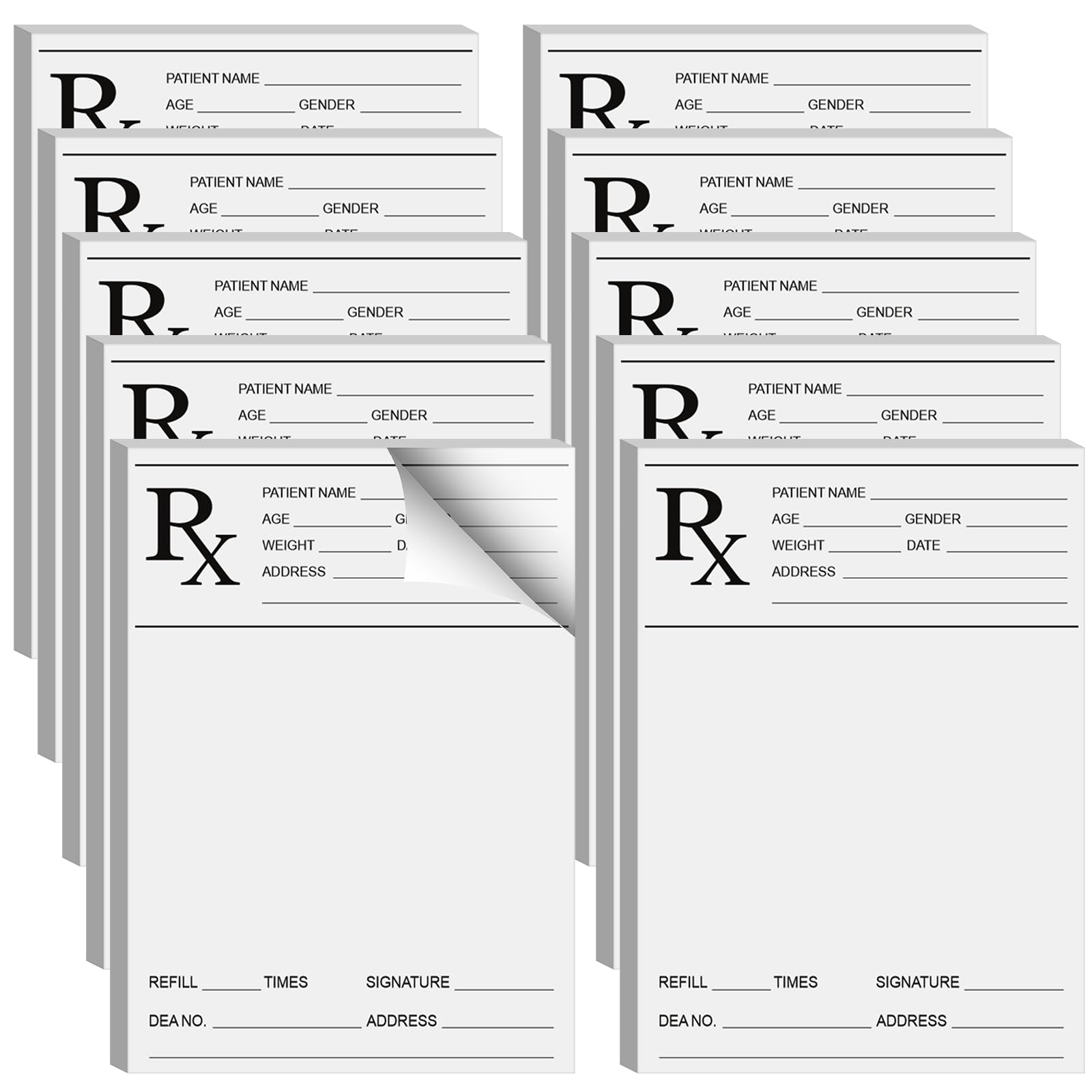 Prescription Pad Template Microsoft Word