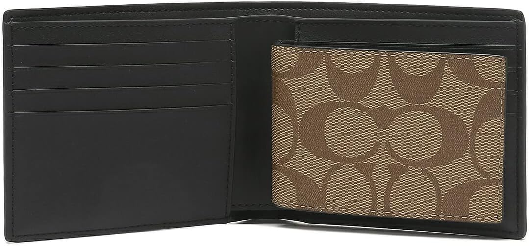 新年度予算案 Coachアウトレット二つ折り財布シグネチャーブラウンメンズca001qbmaa 財布 Www Abtrs Com