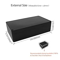 Vista 2 de LeMotech Caja de proyecto ABS Plástico Caja de conexiones IP65 impermeable para pasatiempos Cajas eléctricas universales para electrónica