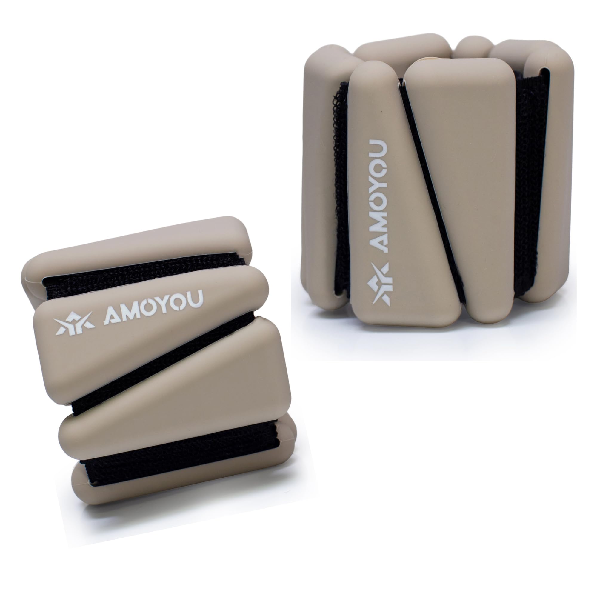 Wrist & Ankle Weights for Women – 2 lb Total, 1 lb Each | Weighted Bangles