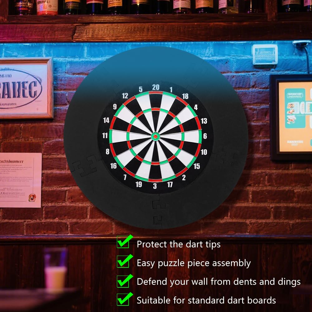 Dartboard beschermring, 45 cm dart catchring surround, binnenste