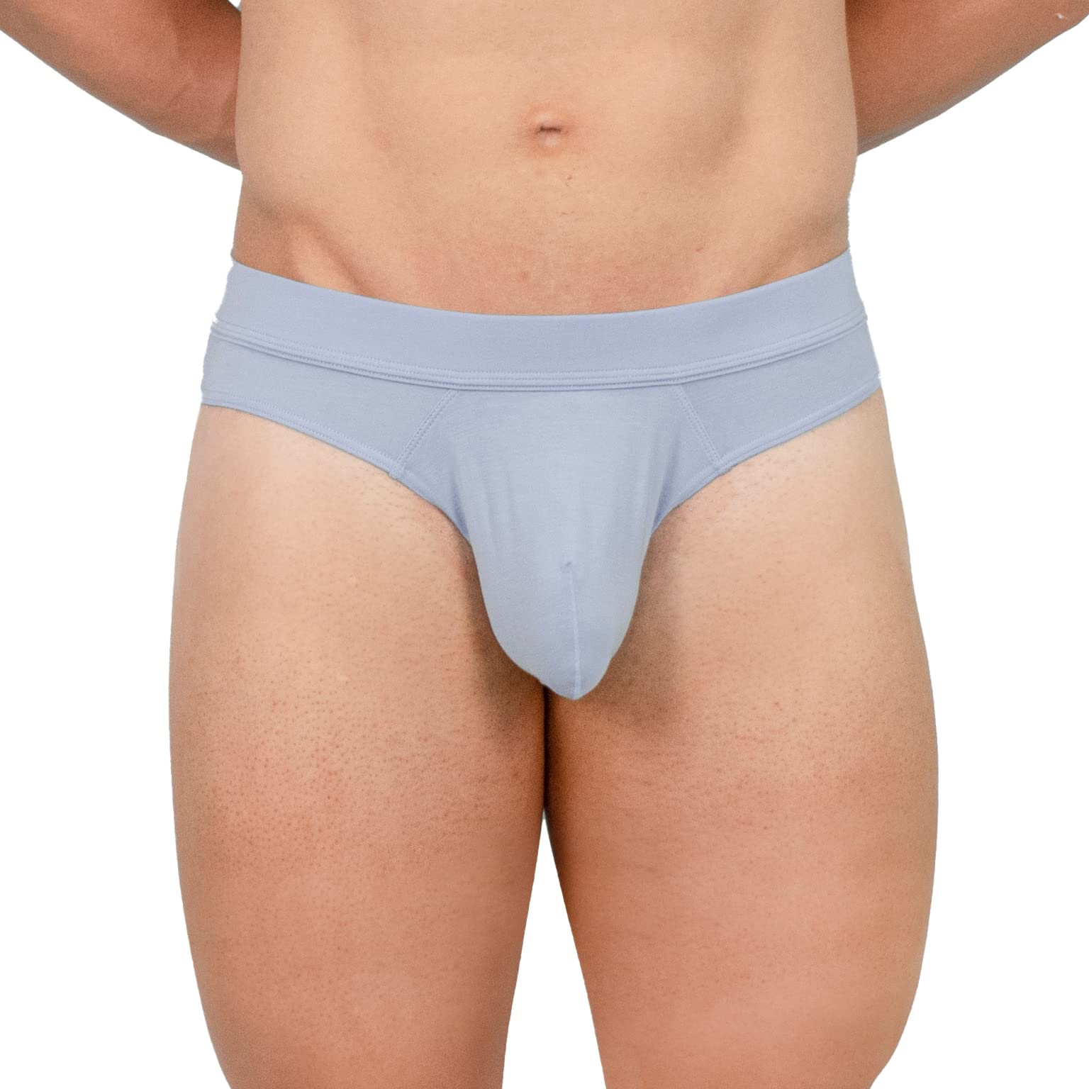 Obviously Men's Ice Underwear Hipster Brief Eliteman Anatomax (Ice/M)