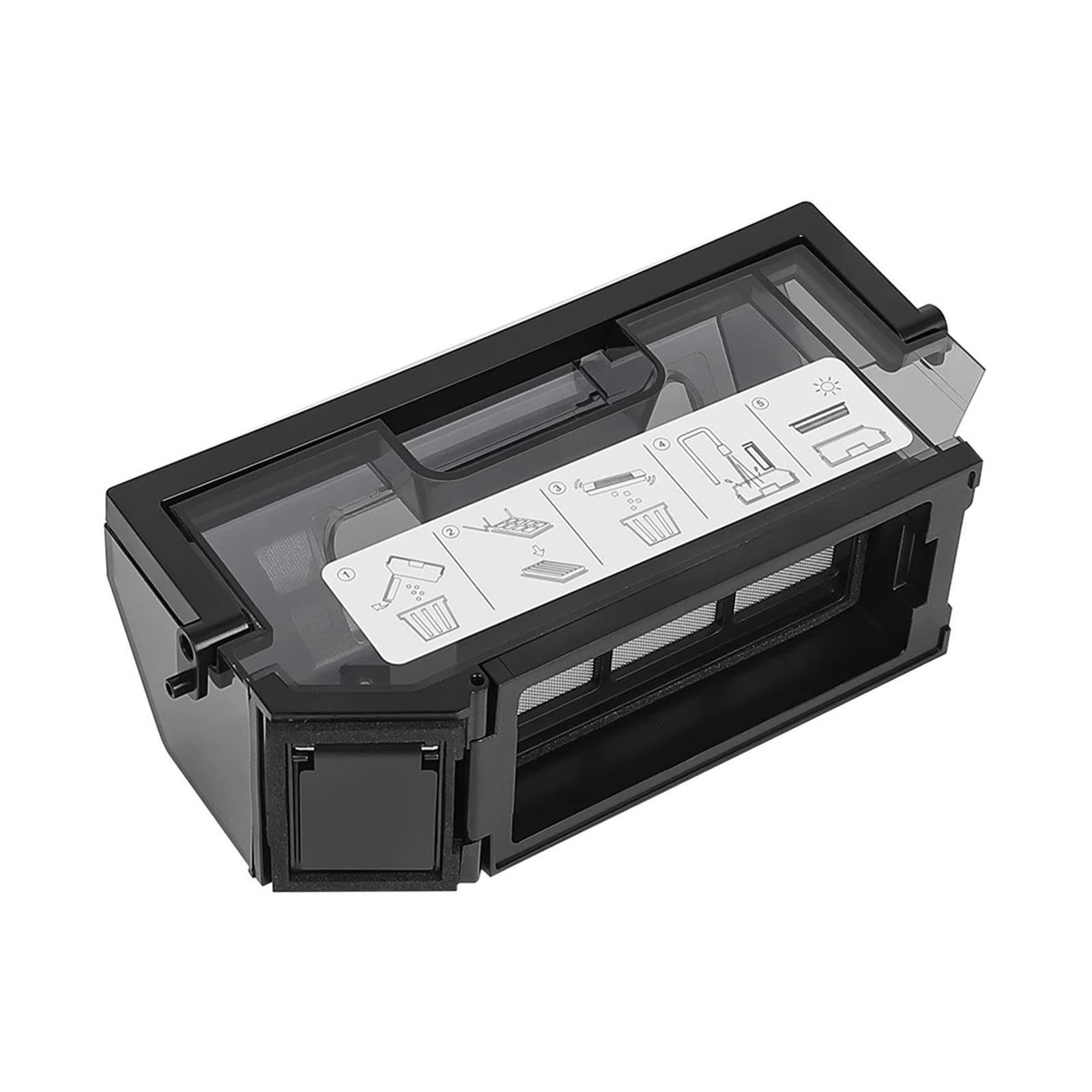 Cubo de basura y filtro, compatible con Ecovacs serie X5