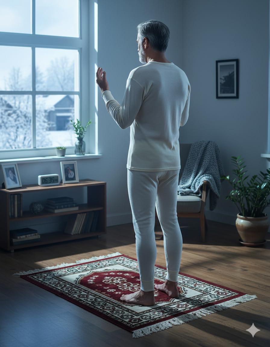 Hasyün Premium Erkek İçlik Takımı,%100 Yün, Uzun Kollu, Alt Üst Set, Sarı, M/L/XL, Bisiklet Yaka, Selanik Örme, 30 Derece Elde Yıkama (Siyah, M)