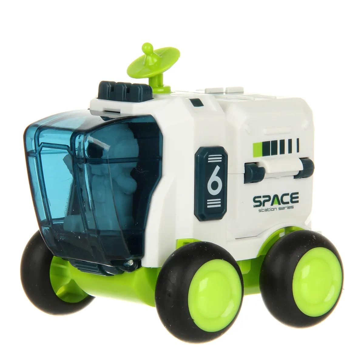 Jo Baby Friction Powered Space Exploration Rover Car Toy, Space Inertia Car Toy for Kids