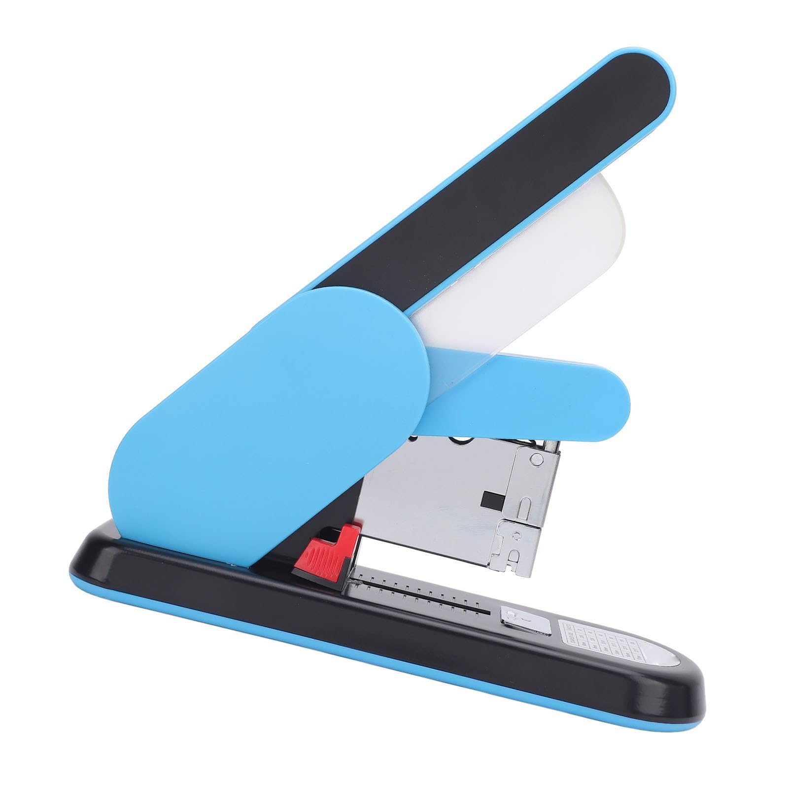 Generic Grapadora de Escritorio Resistente de Profundidad Ajustable, 130 Hojas, Color Azul, Grapadora de Papel de Gran Capacidad para Oficina, Escuela y Hogar