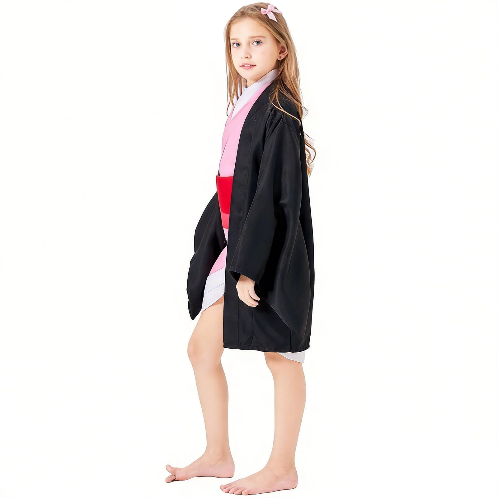 Anime Cosplay Costume Bambina Vestito con Parrucca per Carnevale Halloween 9 pezzi Cosplay Donna Costumi Vestiti