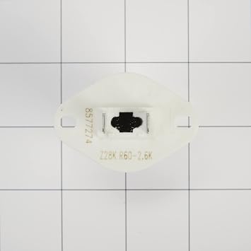 Whirlpool WP8577274 Genuine OEM Dryer Thermistor Replacement Part - Replaces 3406294, 3390292, 3976615, and more