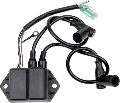 New CDI Unit Ignition Coil Compatible With Suzuki 2 Stroke DT20 DT25 DT30 20HP 25HP 30HP Outboard Replace 32900-96340 32900-96310 32900-96320 32900-96330