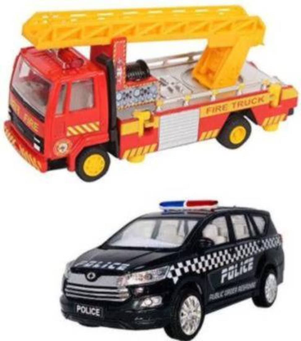 VEDANSHI Combo Crysta Police Car & Fire Ladder Truck Toy (B0BWNQ3PS1) Amazon Price History, Amazon Price Tracker