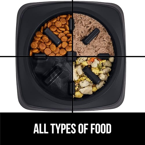 Miniatura 22 de GORILLA GRIP Cuencos para perros de alimentación lenta pendiente de patente, rompecabezas interactivo para perros y gatos, mantiene a las mascotas