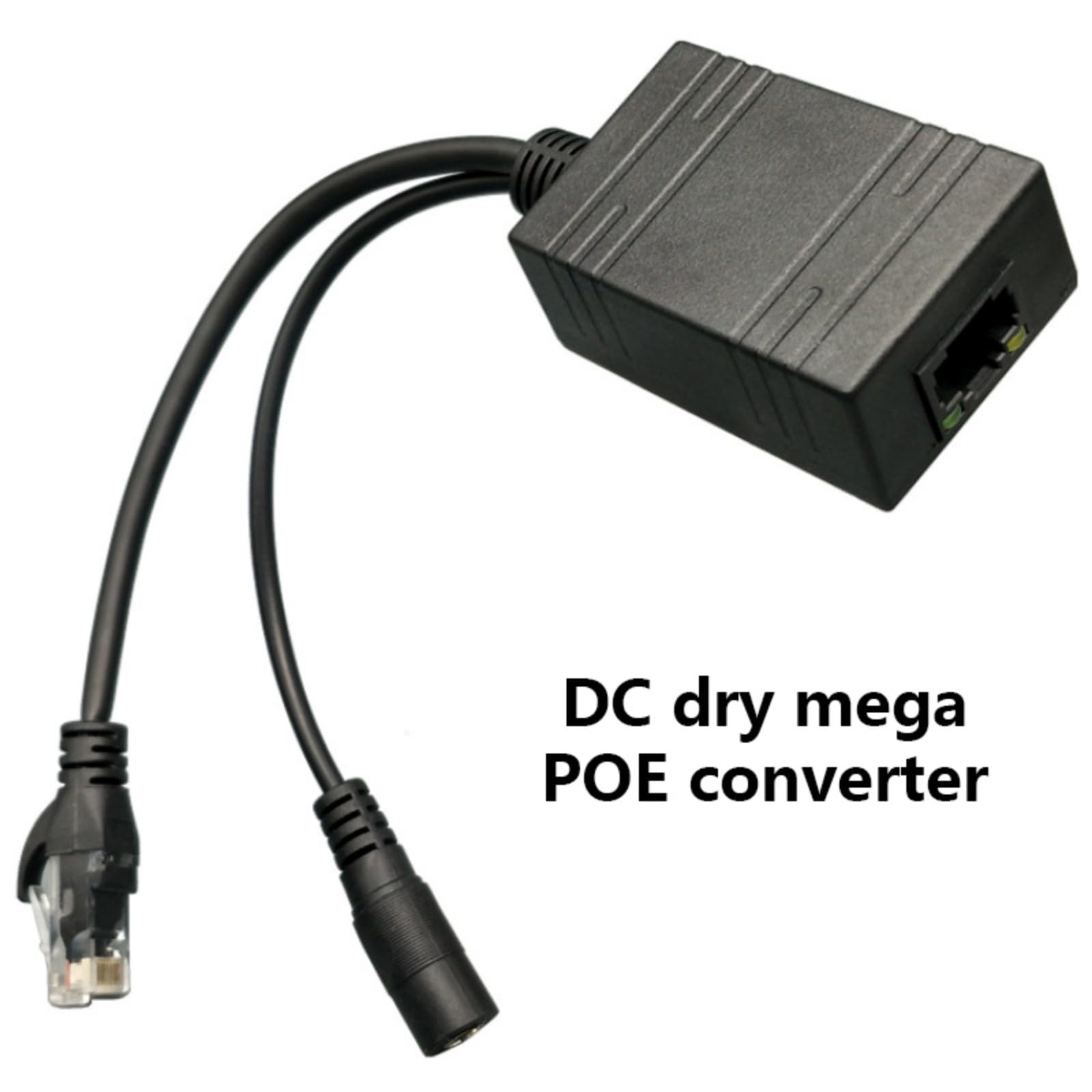 PLCPDM Advanced Gigabit Power Over Ethernet Adapter for DC12-30v Input and Networking Signals Distribution to Multiple Devices