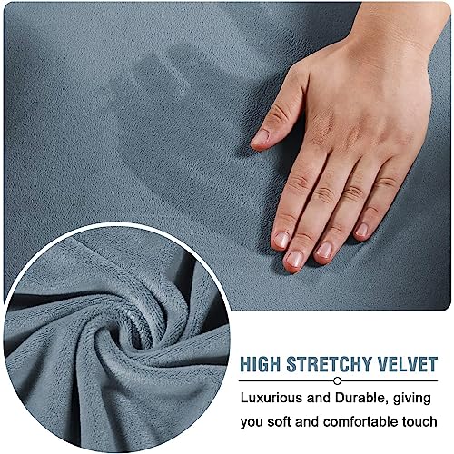 Funda para sillón reclinable rectangular XL protector reposapiés elástico 5